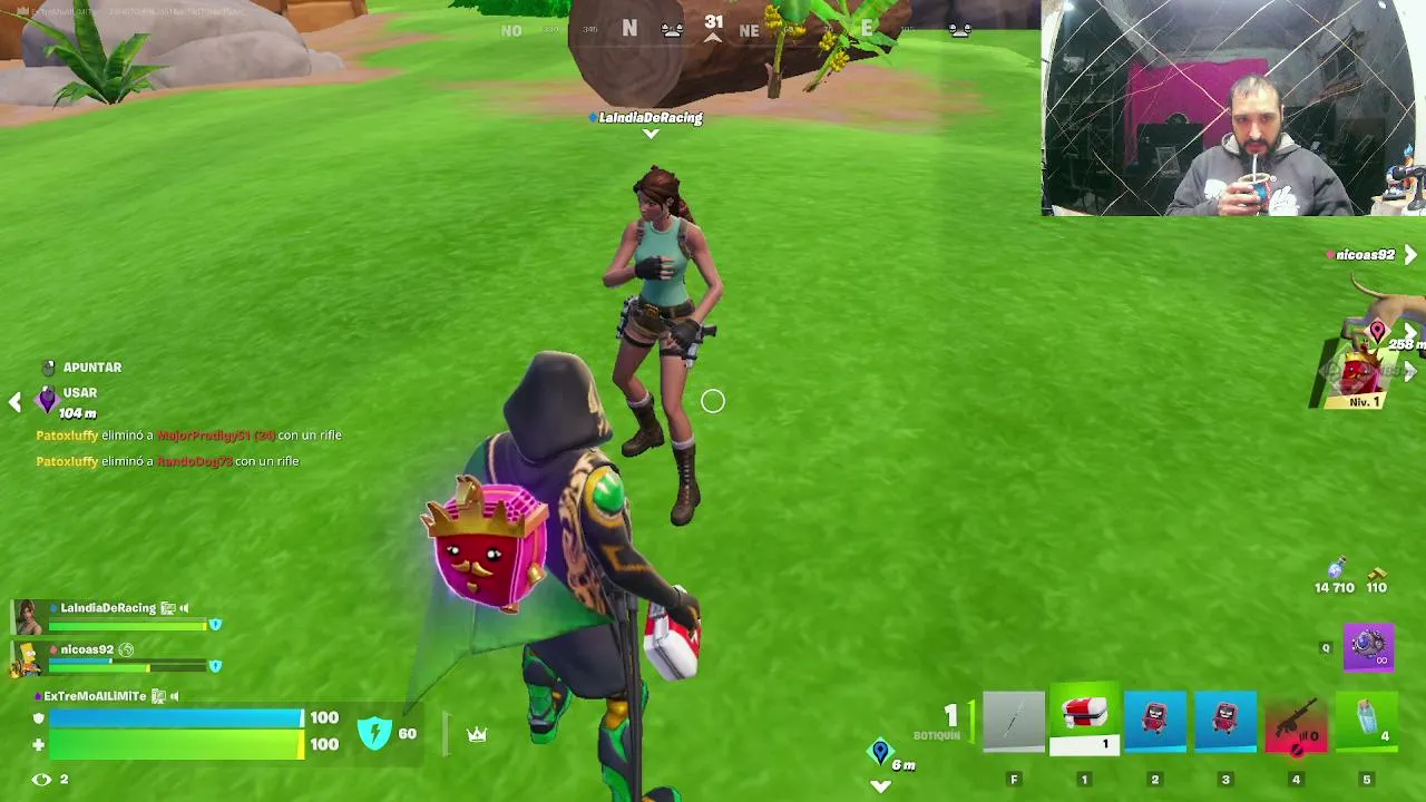 Fortnite violento