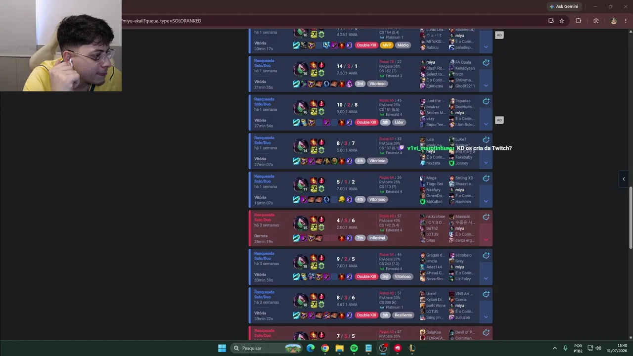 🔴2K PDL ATÉ O RANK1🔴 SUBA DE ELO COM A !AKALI !PIX !LIVE