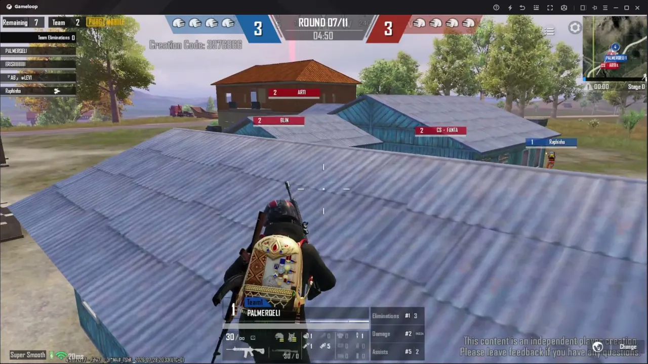 PUBG MOBILE ROOMA PER JUVE