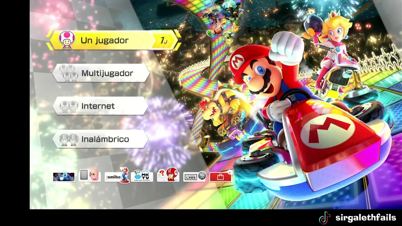 TODAS LAS CARRERAS AL HILO - MARIO KART 8