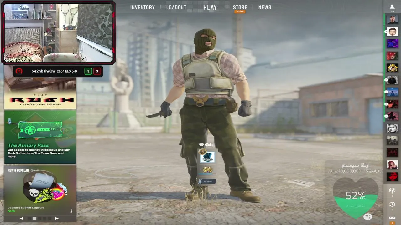 !! faceit road 3k elo !!
Tnx for follow 
!persian
