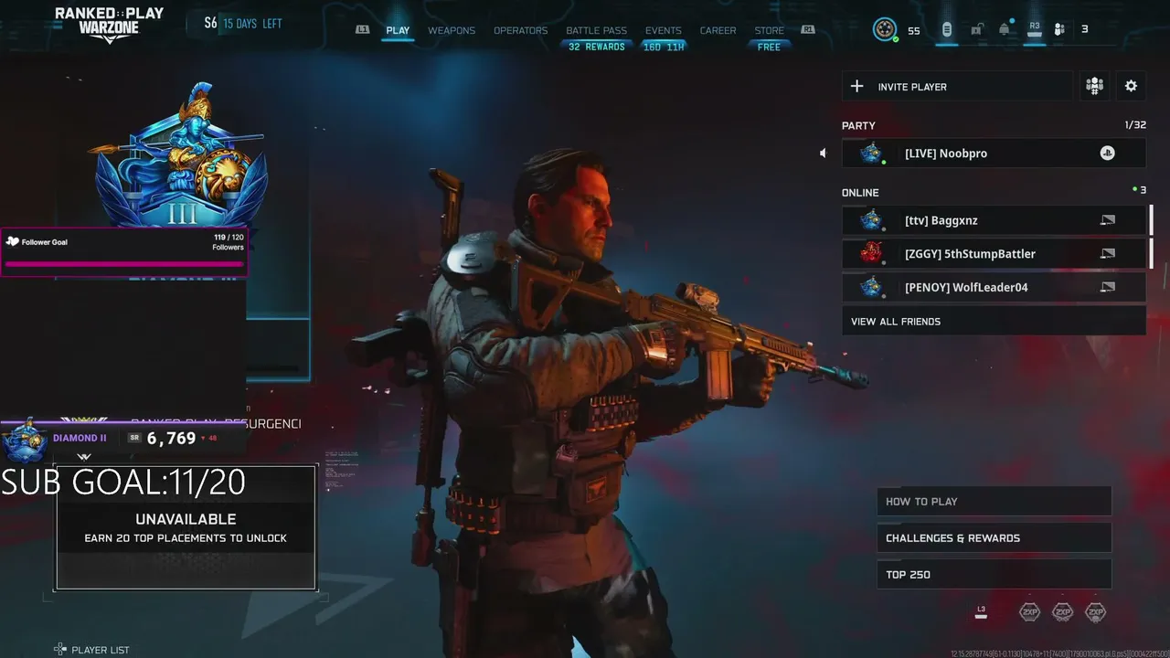 My first stream.