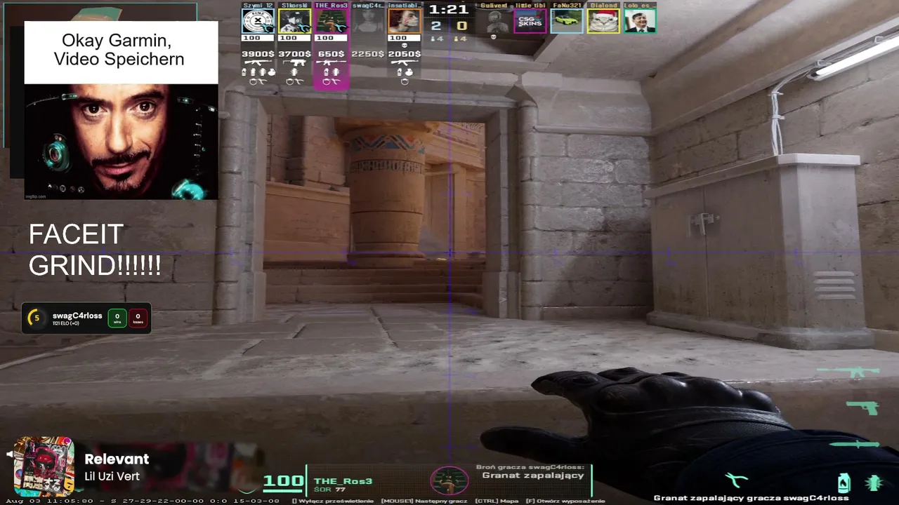 FACEIT GRIND PLACEMENTS ZAPRASZAM MORDECZKI FREE SKINS