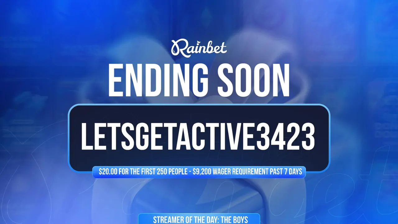 OFFICIAL RAINBET - ANDY / BEAN / CHUCK / ISAAC - $5,000 IN GIVEAWAYS!!! - TYPE KEYWORDS TO ENTER!