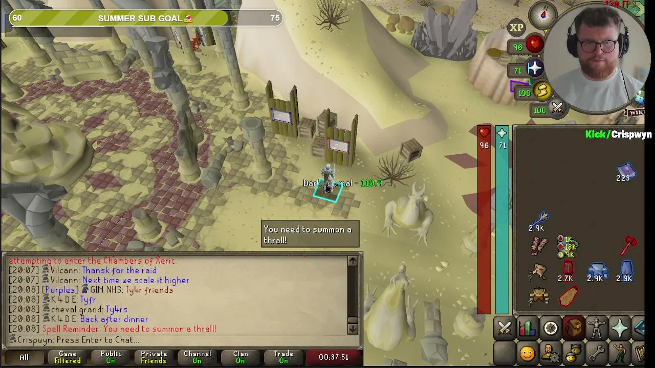 CoX w/ Chat 🔮 - TTS Enabled