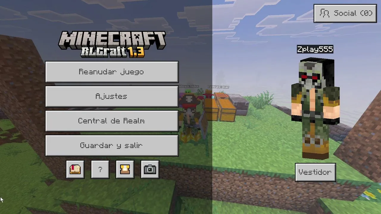 solito en un server rlcraft