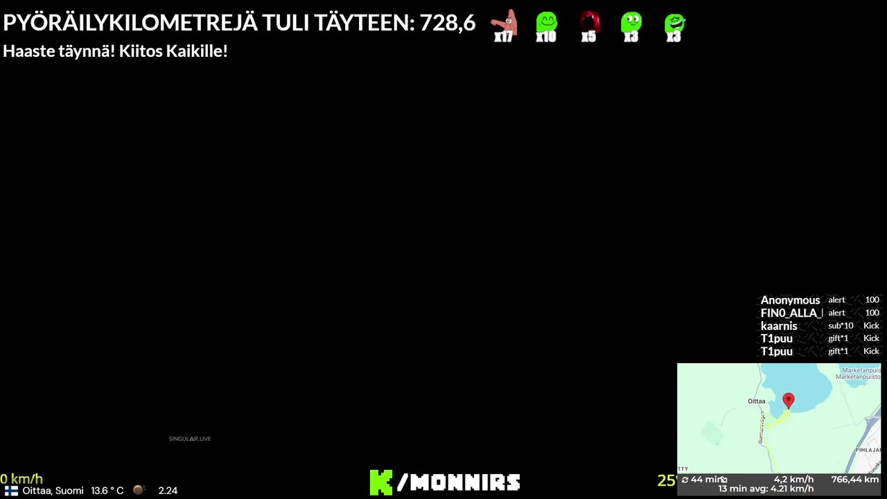 FANIPYÖRÄILY 2026 SUOMI TOUR! !PYÖRÄILY 1SUB=1KM LISÄÄ MATKAA !GOALIT !FANIPUHELIN