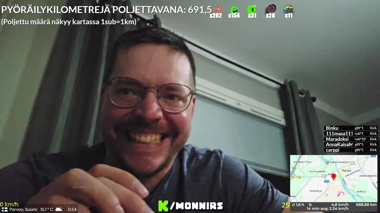 FANIPYÖRÄILY 2026 SUOMI TOUR! !PYÖRÄILY 1SUB=1KM LISÄÄ MATKAA !goalit !FANIPUHELIN