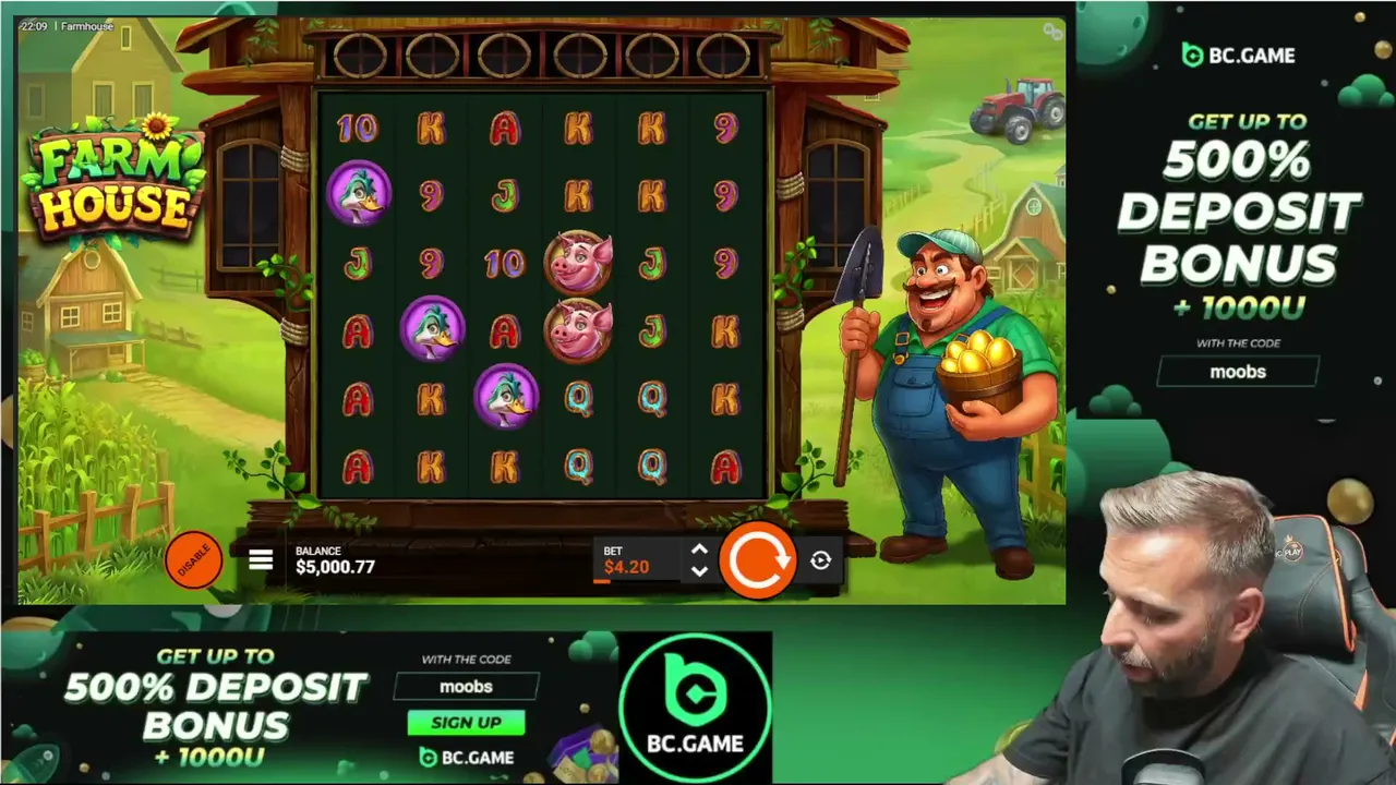 18+ USE CODE: moobs |🚨HIGH STAKES SLOTS🚨 |LET'S WIN BIG| BCGAME | !BCGAME IN CHAT