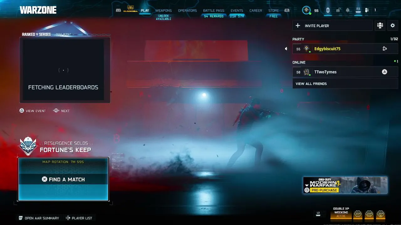 We back live