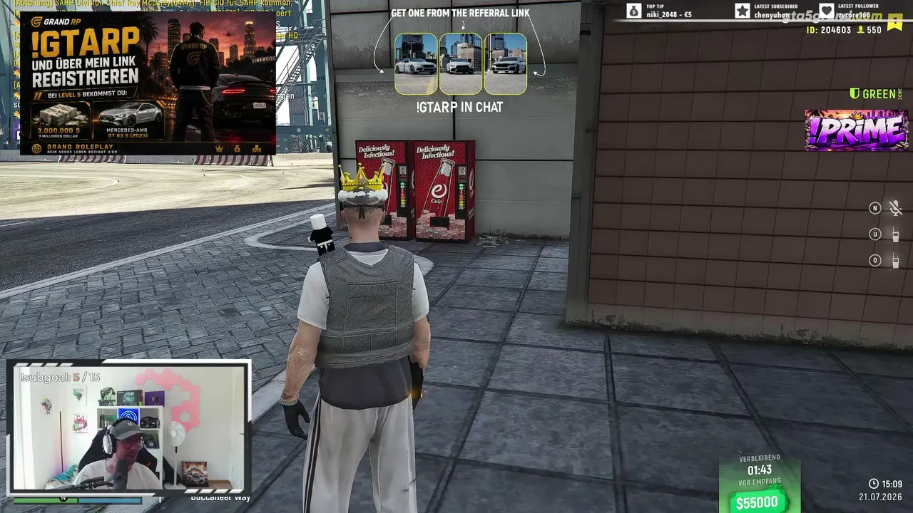 ✅ Grand RP ✅ German - Deutsch | Geilster Lauch hier weit und breit - also komm in den Chat! :D