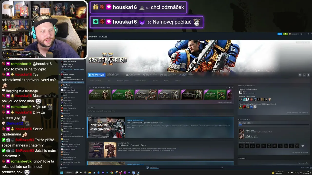 Extra stream - RE4 a trocha práce...