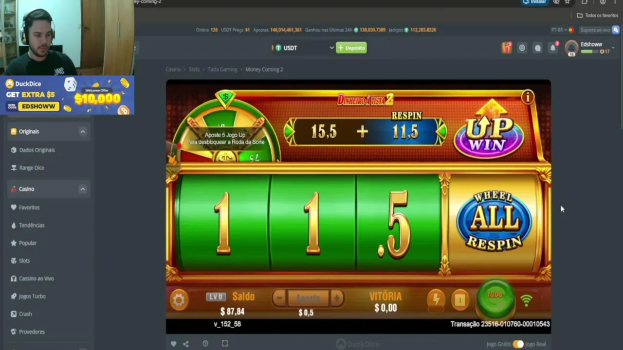 Cripto na !duckdice