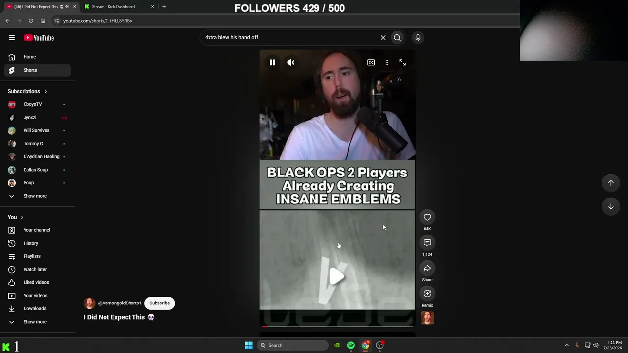 ✅WORST STREAMER🔥CHILL/MUSIC✅GRINDING✅DONT CLICK🔥FOLLOW🔥REACT & GAMES🔥427/500 FOLLOWER GOAL🔥DAY 45 in a row🔥