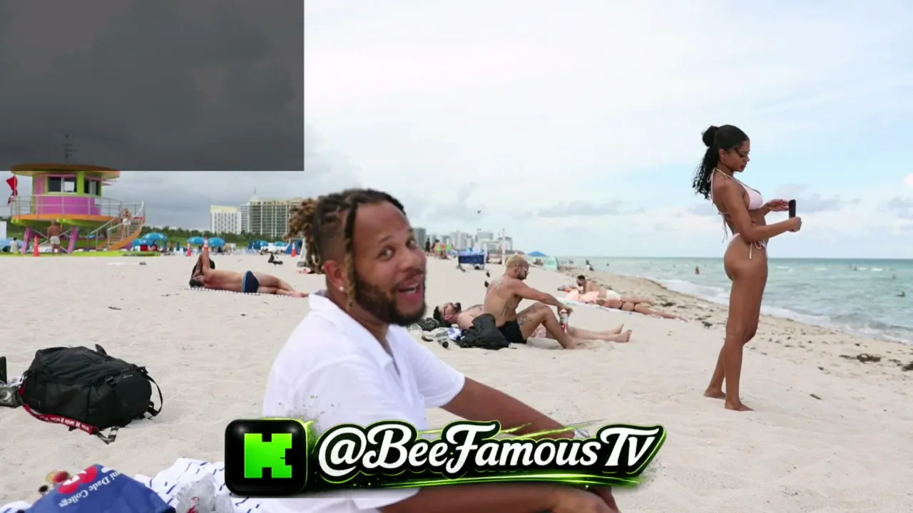 Shooting two new male models on the beach in miami