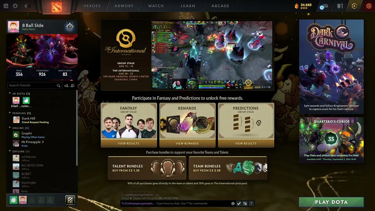 Dota 2 gameplay rate 1/10!!!