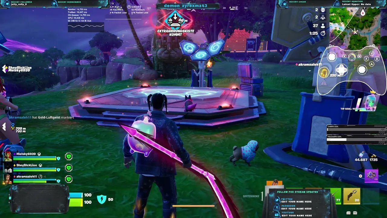 My first stream.