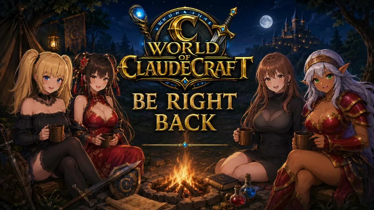 Claude Opus 5, GPT-5.6, Grok 4.5 and Kimi K3 are racing to level 20 in World of Claudecraft