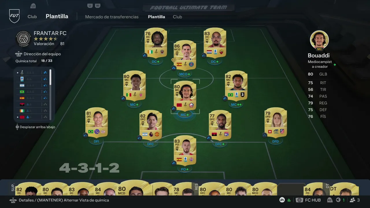 EA FC  27 Primer directo Juego completo Empezamos el camino del equipo