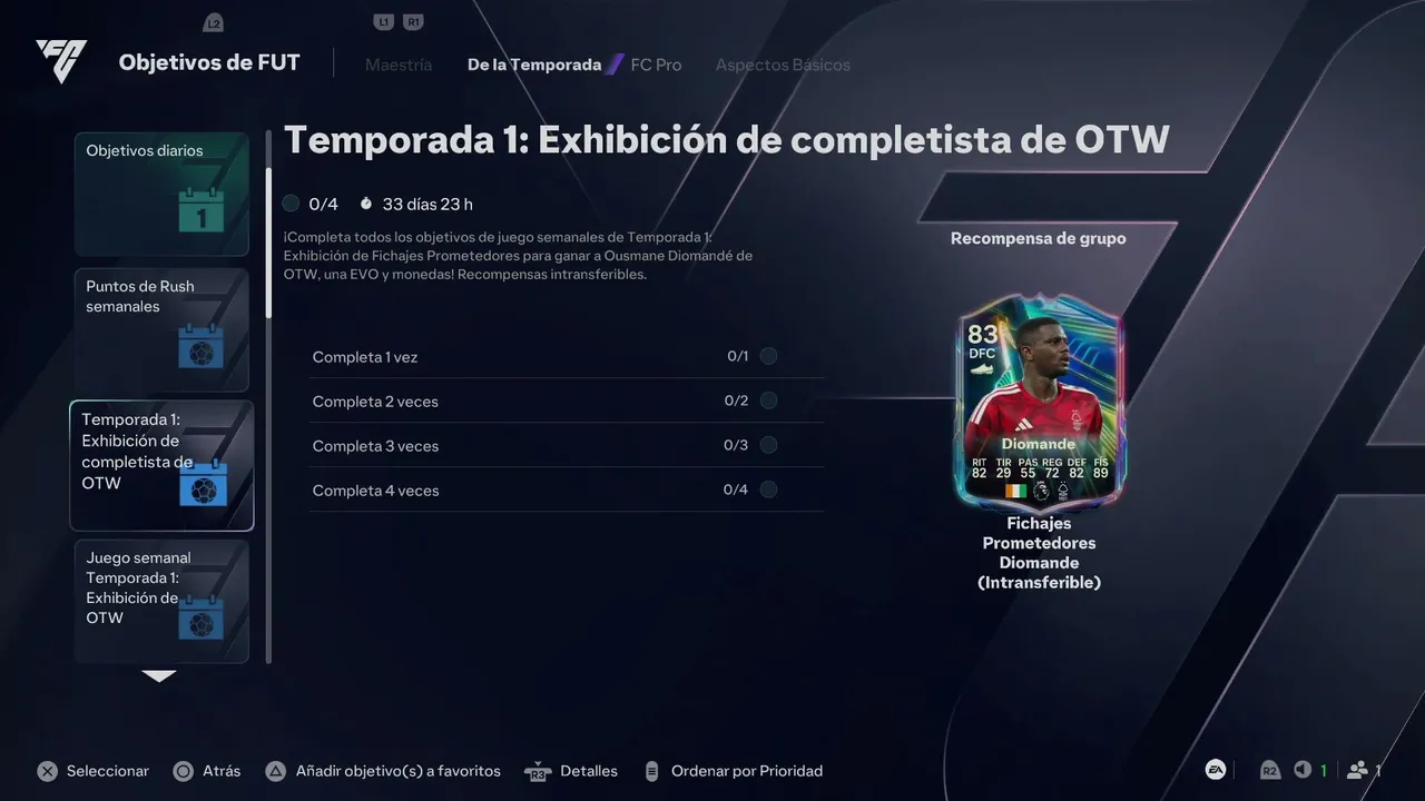EA FC  27 Partidos Sobres Caminante Extinto Salma