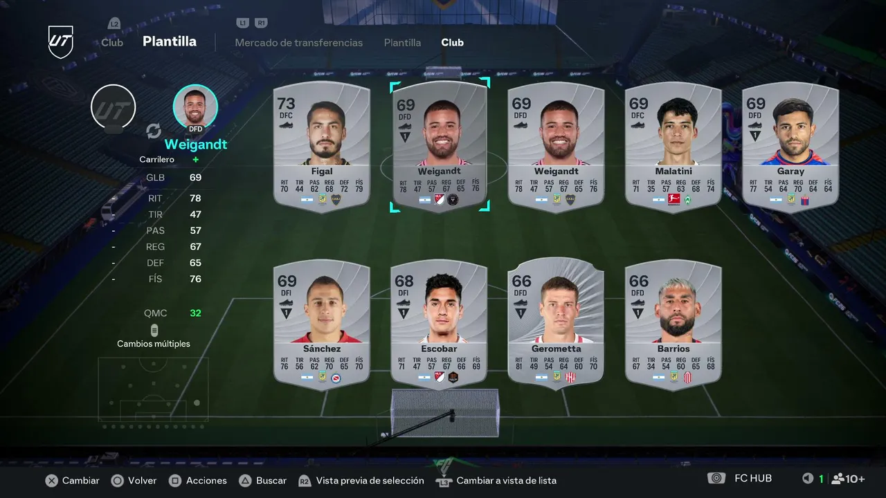 Despedida EA fc 26 Muestro el club Evos Y sobres