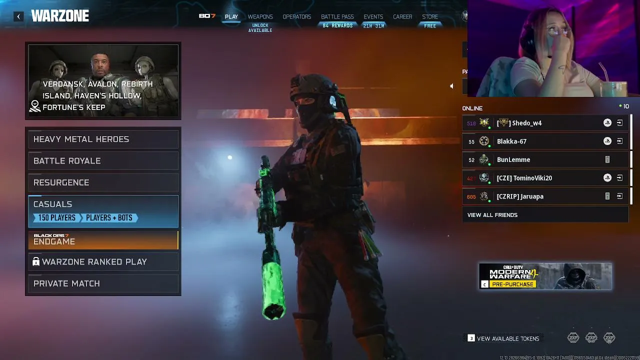 My first stream.