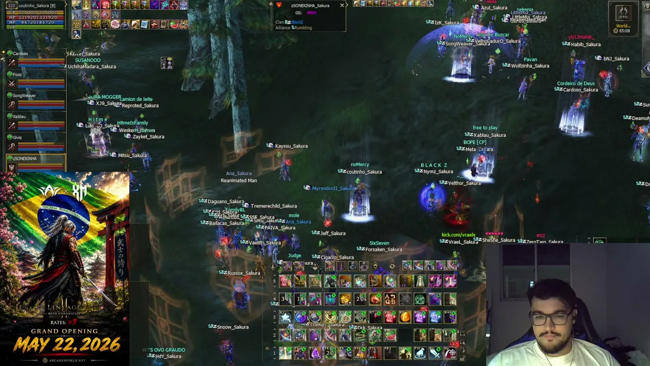 PT // ENG // ES --- BlackZ --- Arcane World Sakura Server