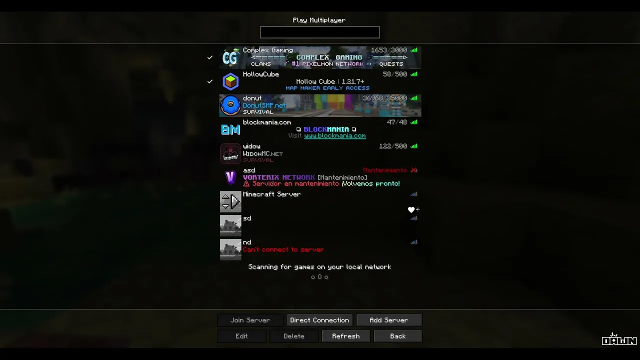 STARTING MY ADVENTURE IN A SMP SERVER