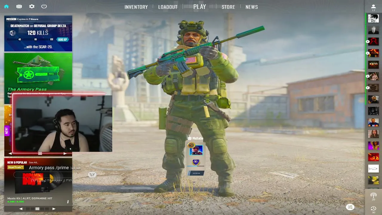 cs 2  bithday stream