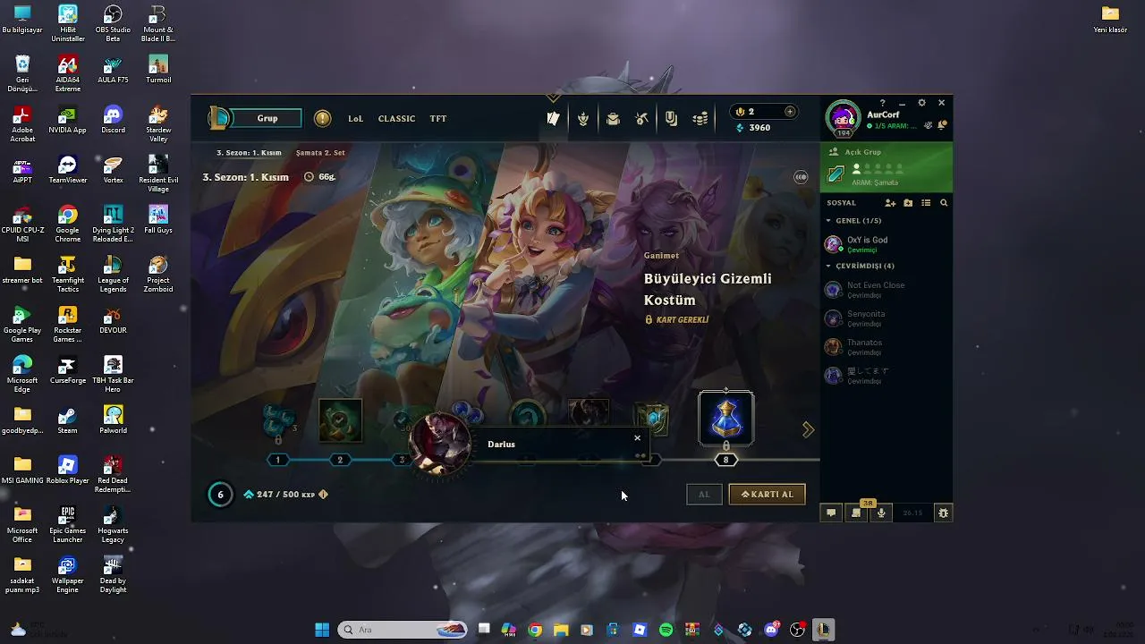 Challenger elo