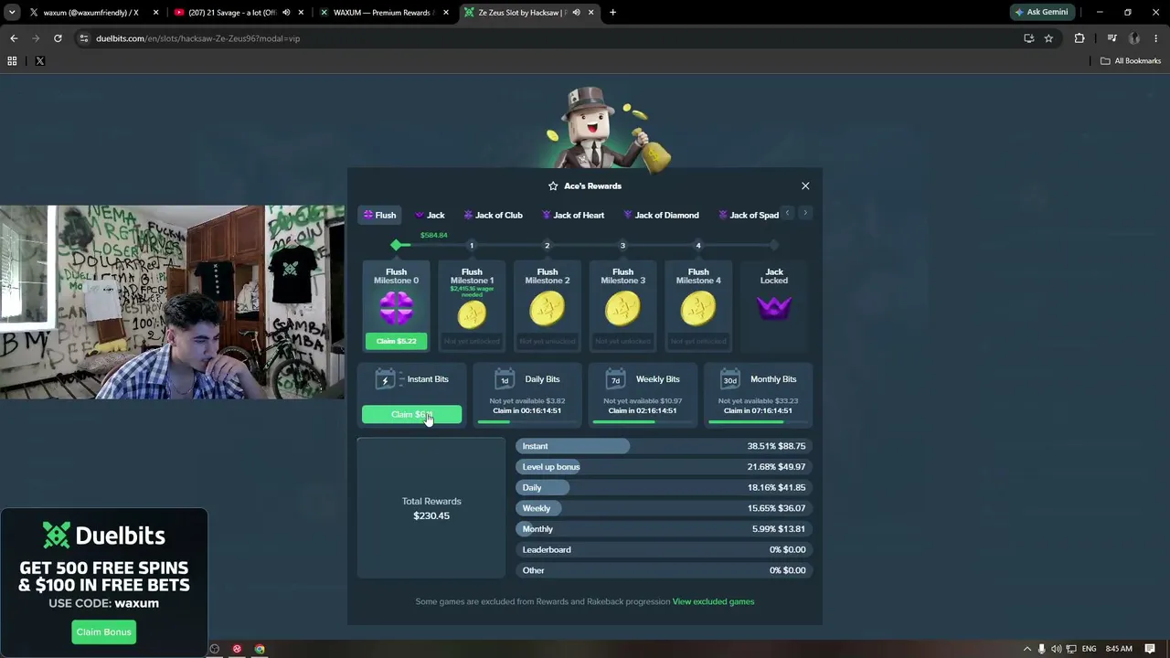 LEADERBOARD IS OUT ON Duelbits  | !giveaway !Duelbits