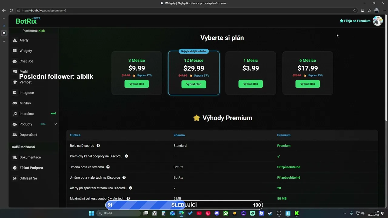 Fortnite připoj se cz/sk 1 Follow = +1H