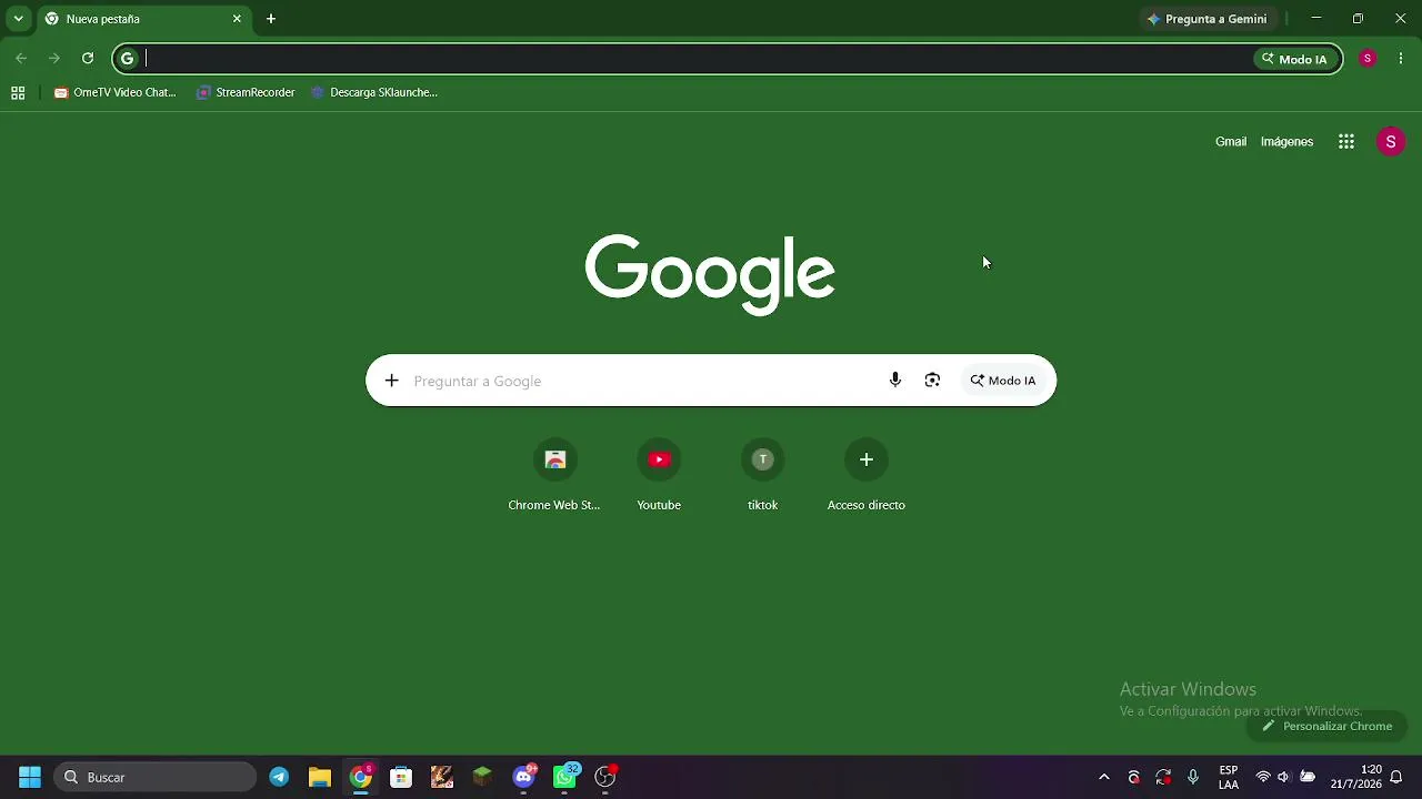 My first stream.