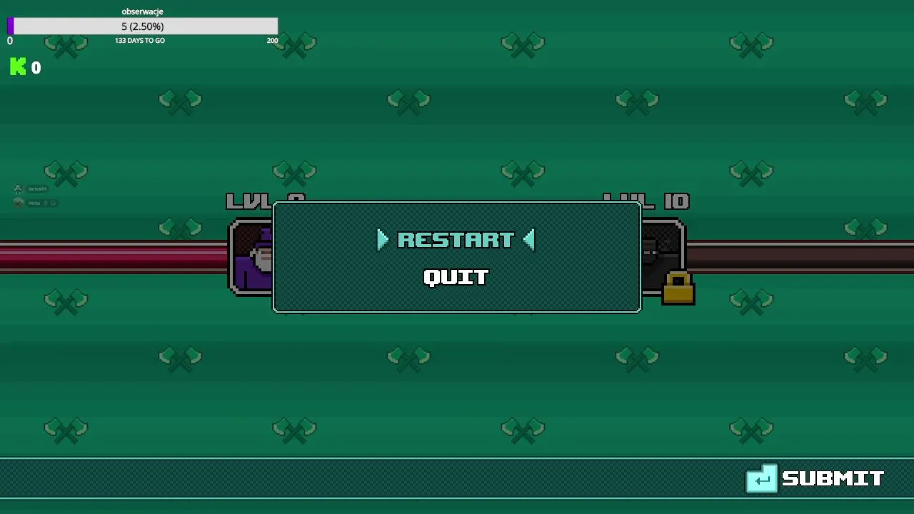 My first stream.