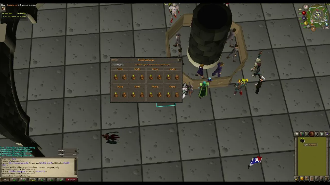 Raid 4 prep- Sending 11 TOBS tonight.