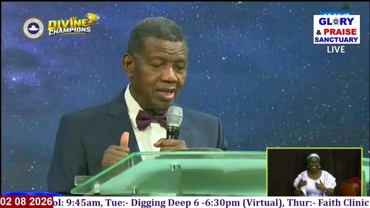 DIVINE CHAMPIONS
Ministering: Pastor E.A Adeboye