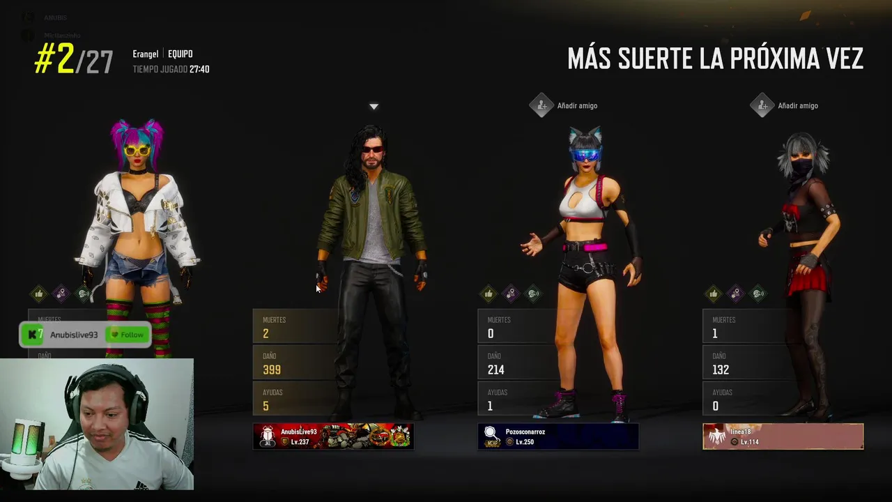 Disfruten el Directo