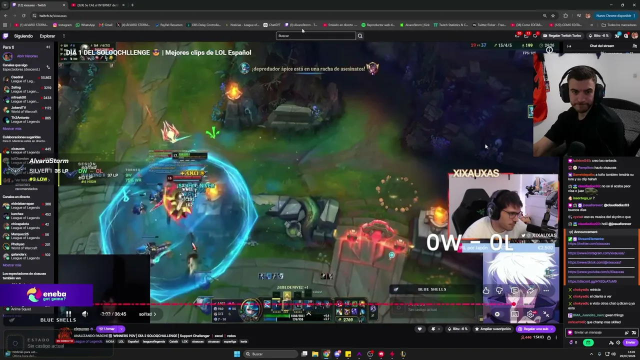 ✅CAMPEÓN DEL SOLOQCHALLENGE✅ | EL ELEGIDO | EL MÁS ODIADO | LA LEYENDA | DÍA 1 | 0 CORTISOL | GAMEPLAY CON HUEVOS | 80% WR !ENEBA !RPS