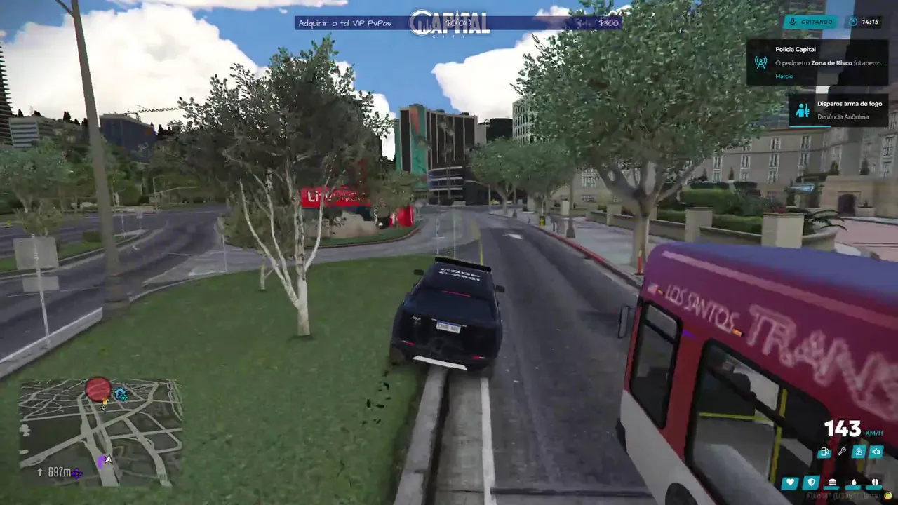 Capital City - Resenha e tirotero, bora!
