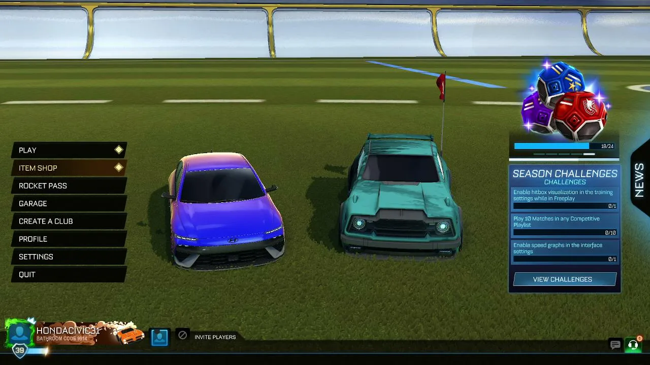 Önce Rocket League (Gece Korku)