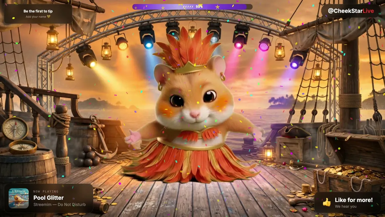 AI Hamster Dance Party 🐹 | YOU Control the Show! Drop Credits to Make Him Groove 🕹️ | Support the Star: https://dplnk.to/vj5mmrO