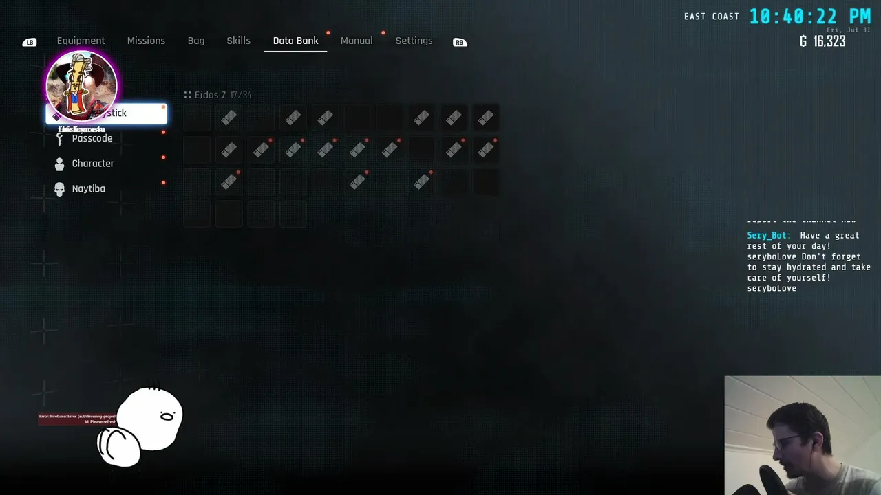 1st playthrough 100% cotton 0% skill