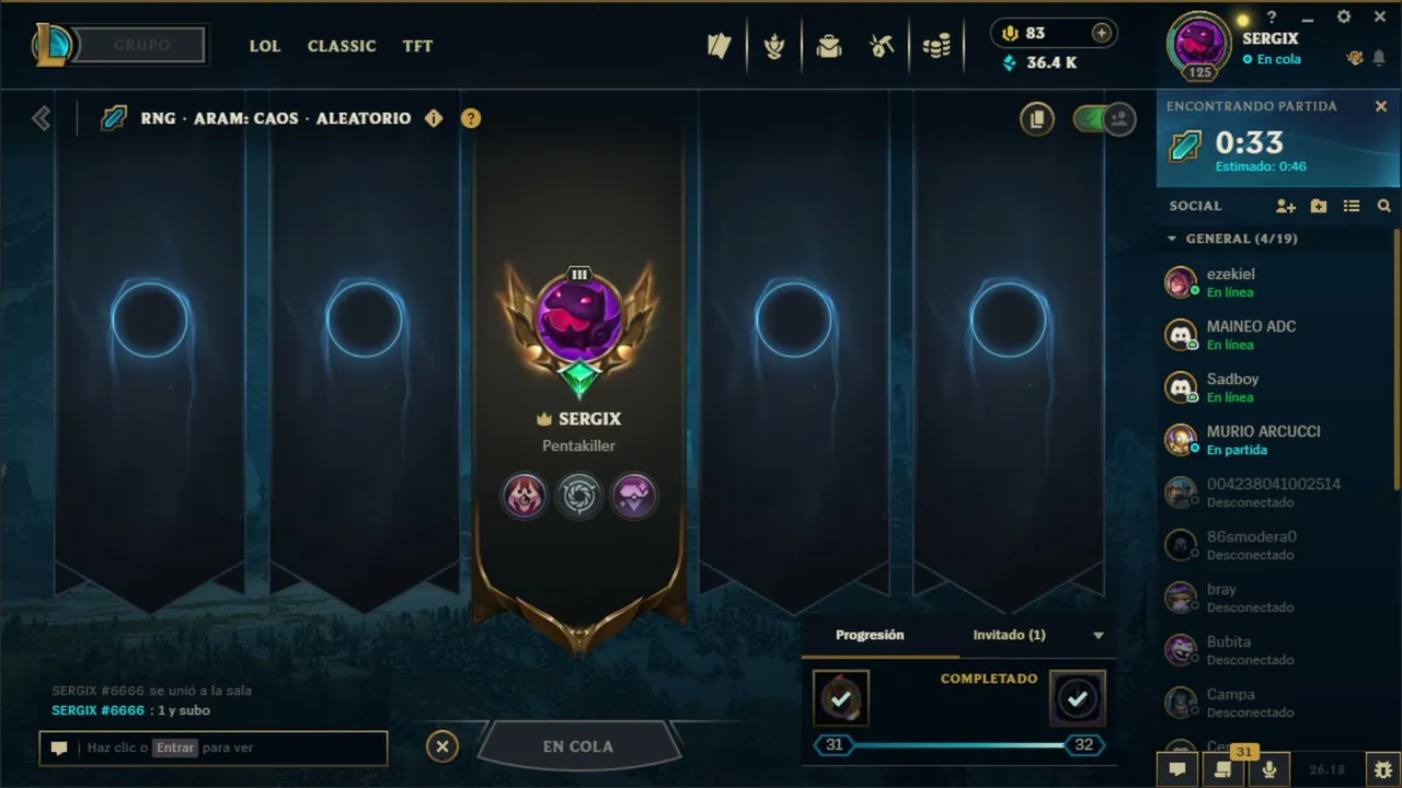 RANKED GO TO ORO II