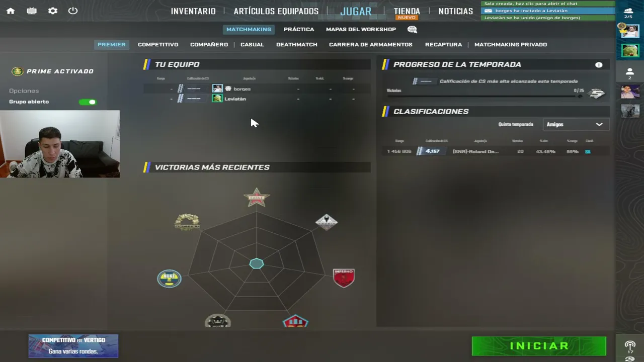 🌤️ Miércoles de mates, charla y Counter-Strike 🎮