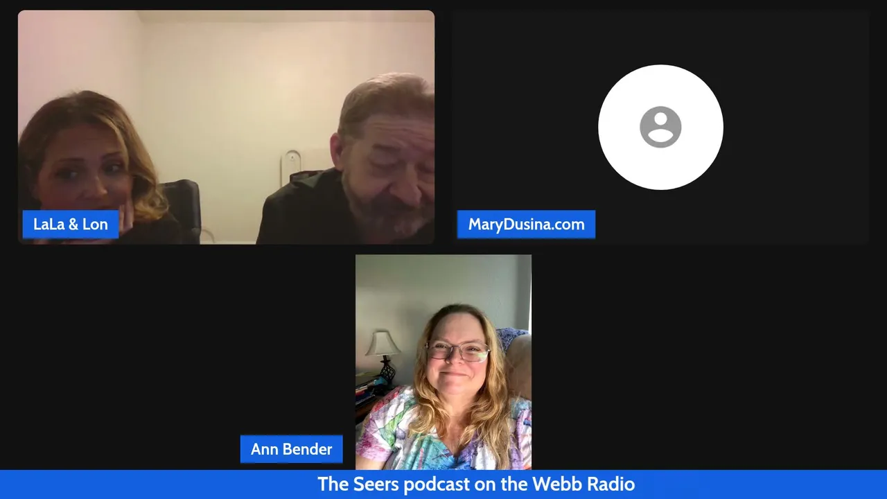 The Seers podcast with Mercedez Lucke Benedict featuring Lon Strickler Lala Bright and Ann Bender