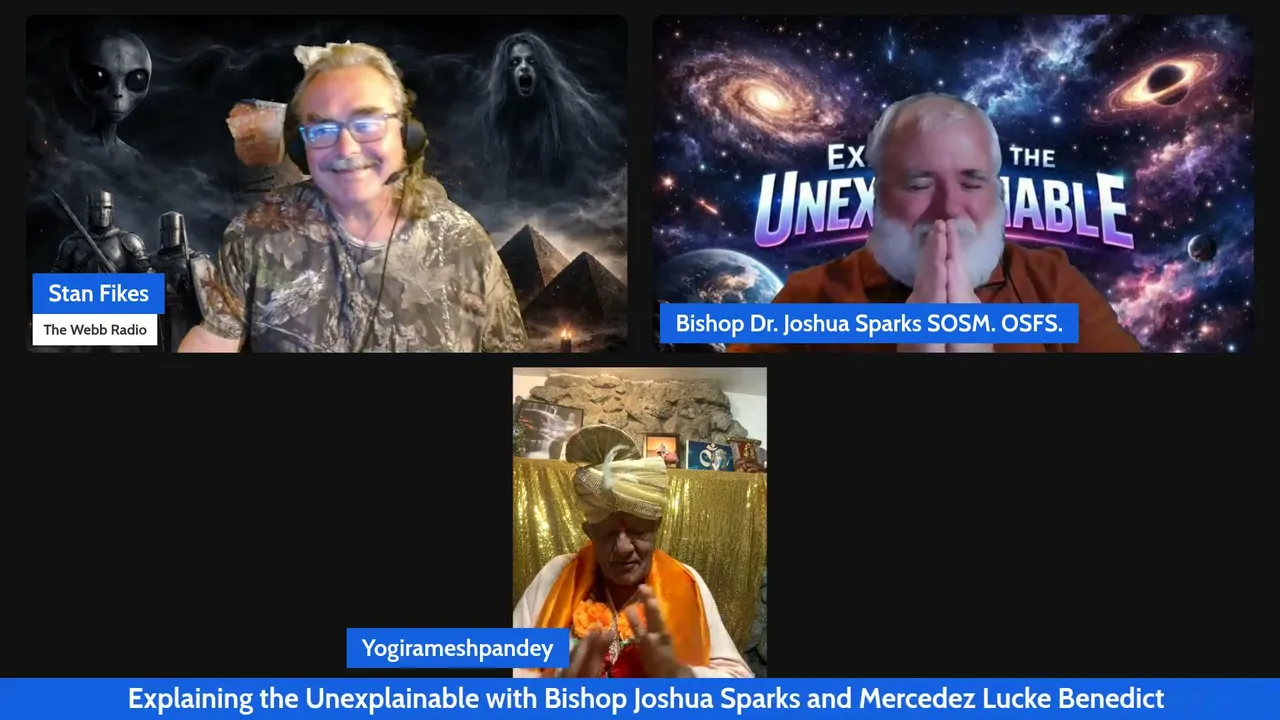 Explaining the Unexplainable with Bishop Joshua Sparks and special guests co host Stan Fikes