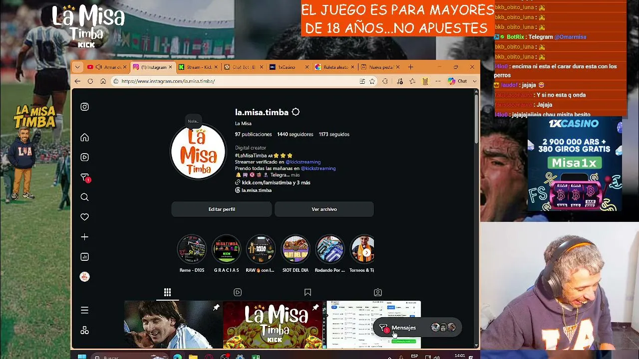 LUNES RANCIO PERO HAY TIMBA!!!
PREMIO!SORTEOS! TIPEOS!!!