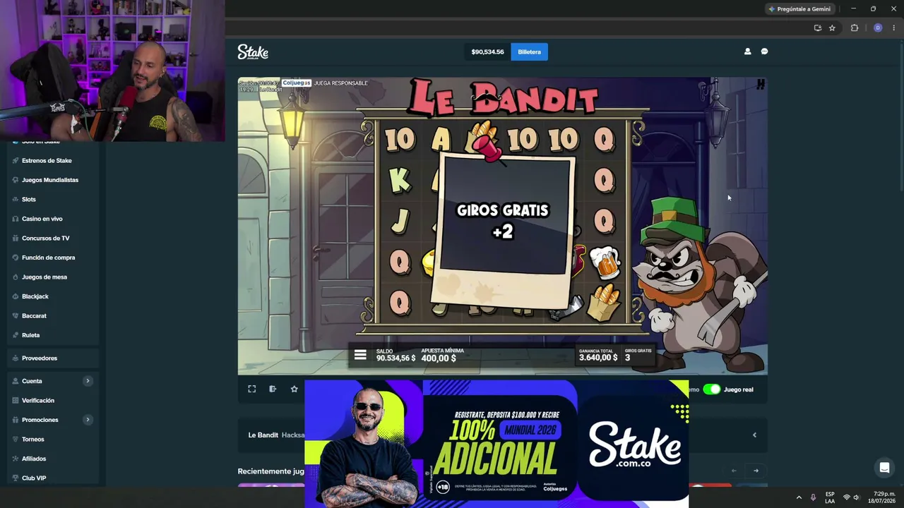 +18 | !Stake | Jueguitos o miedo? | La M Mundial