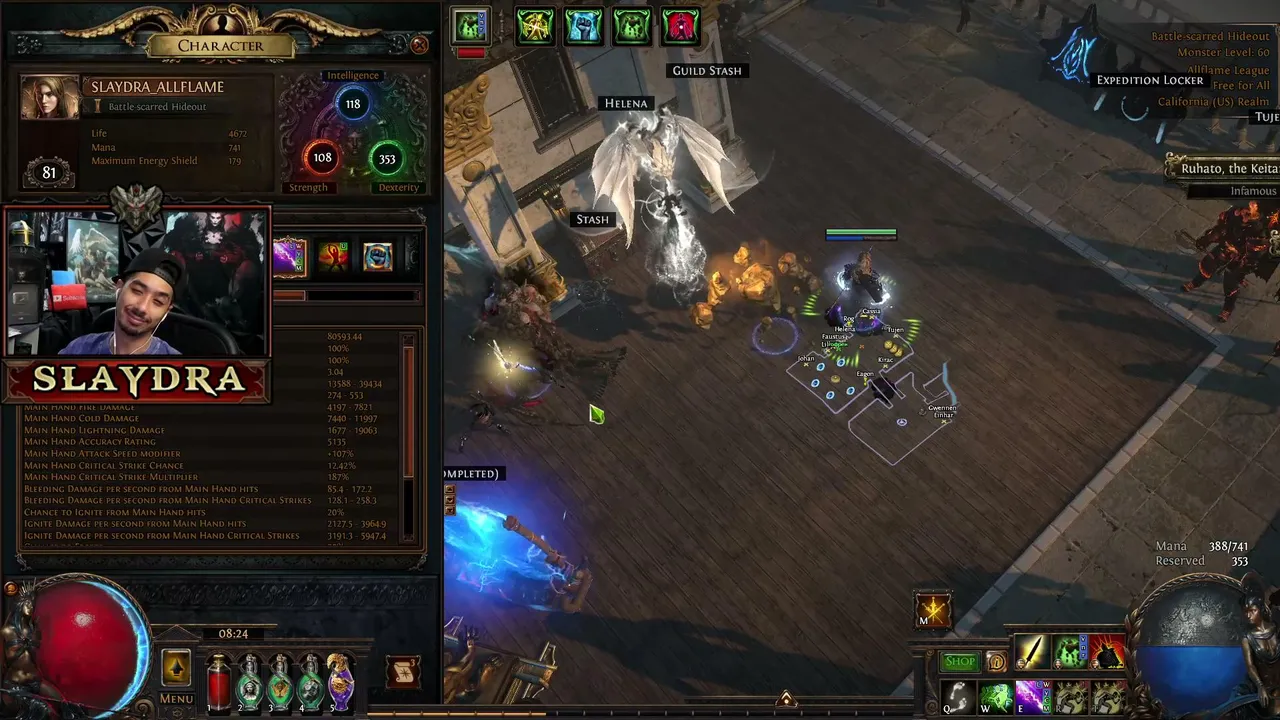 ☠️🔥DROPS [ON] Path of Exile Curse of the Allflame LIVE