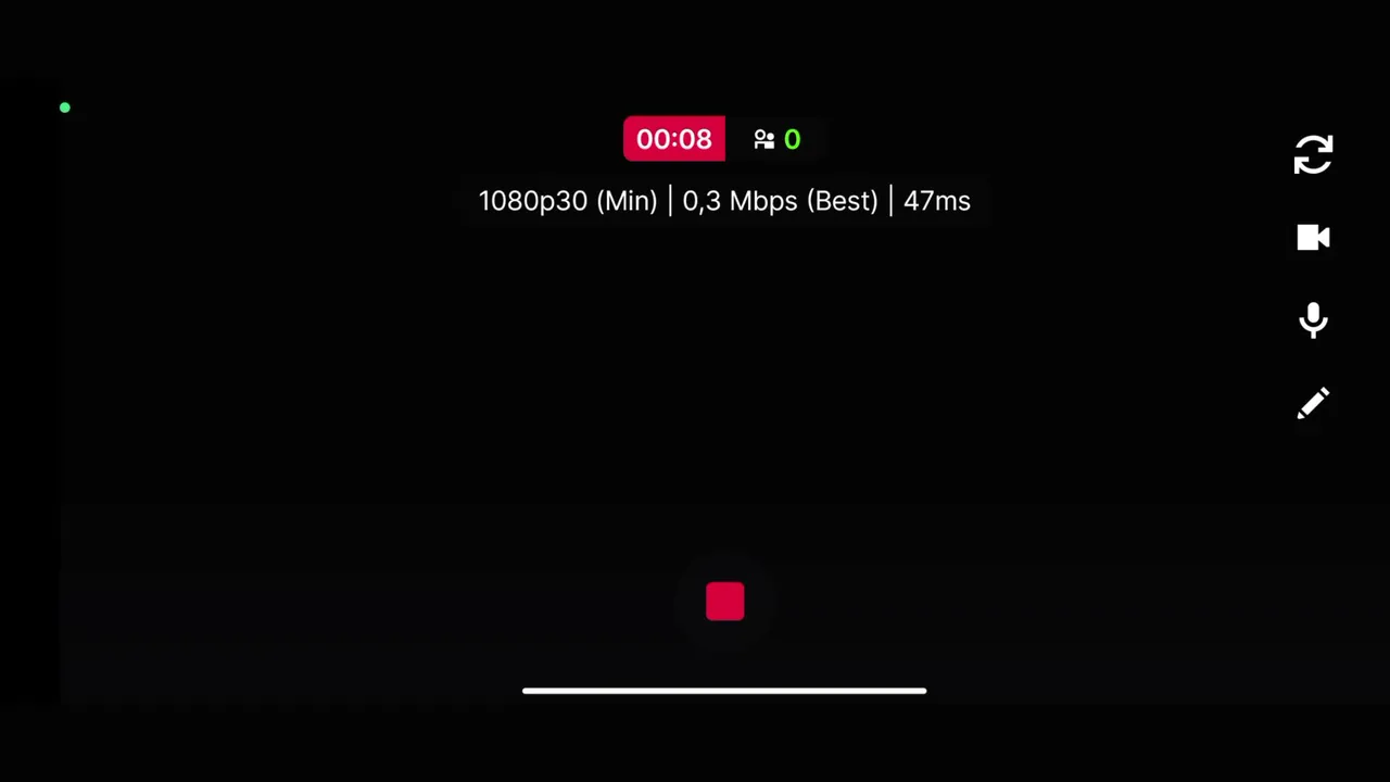 My first stream.